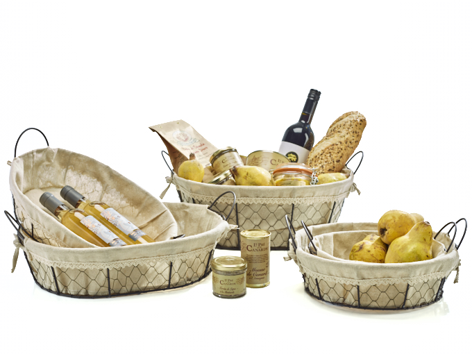chinoh - panier cadeau métal chinoh - panier cadeau métal